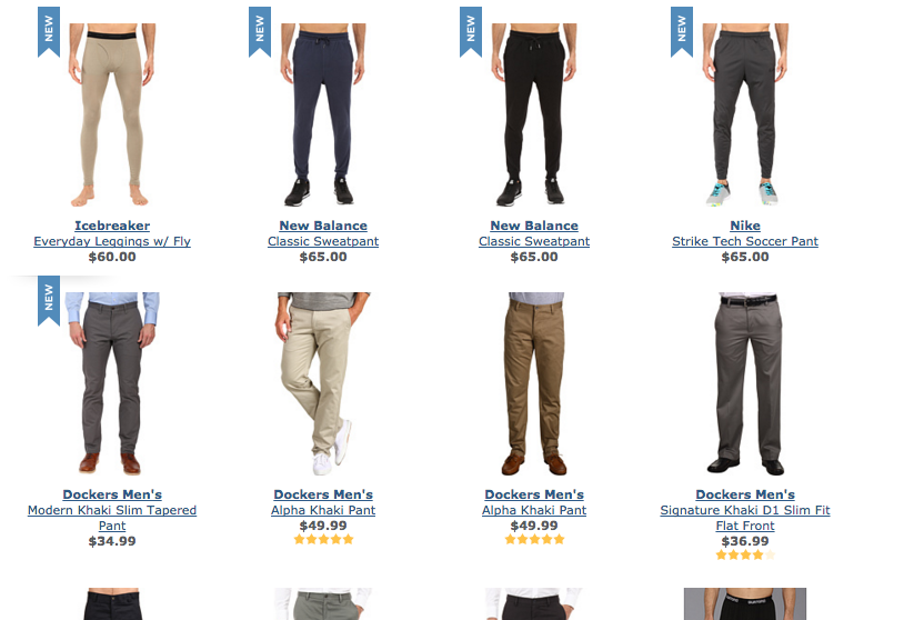 mens short length trousers