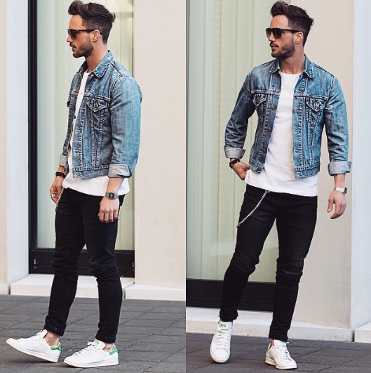 jean jacket mens fashion