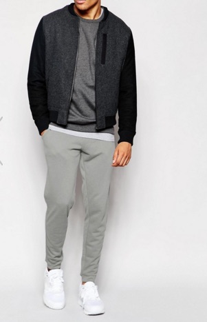 joggers with outer